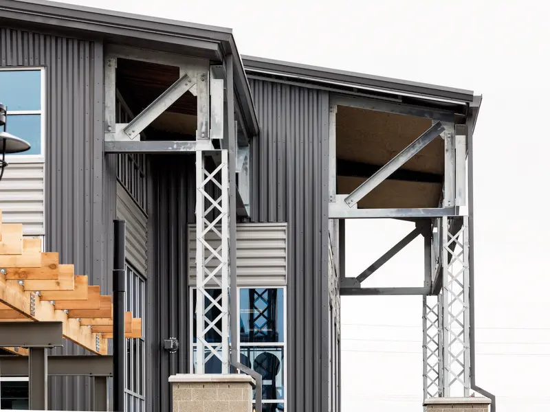 Brewery, steel, metal building, industrial