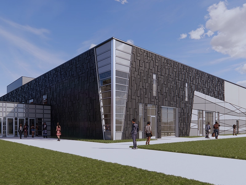Career and Technical Education Addition Rendering