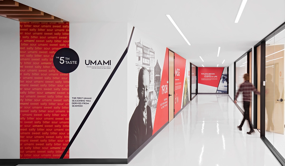 Environmental Graphic Design at Ajinomoto