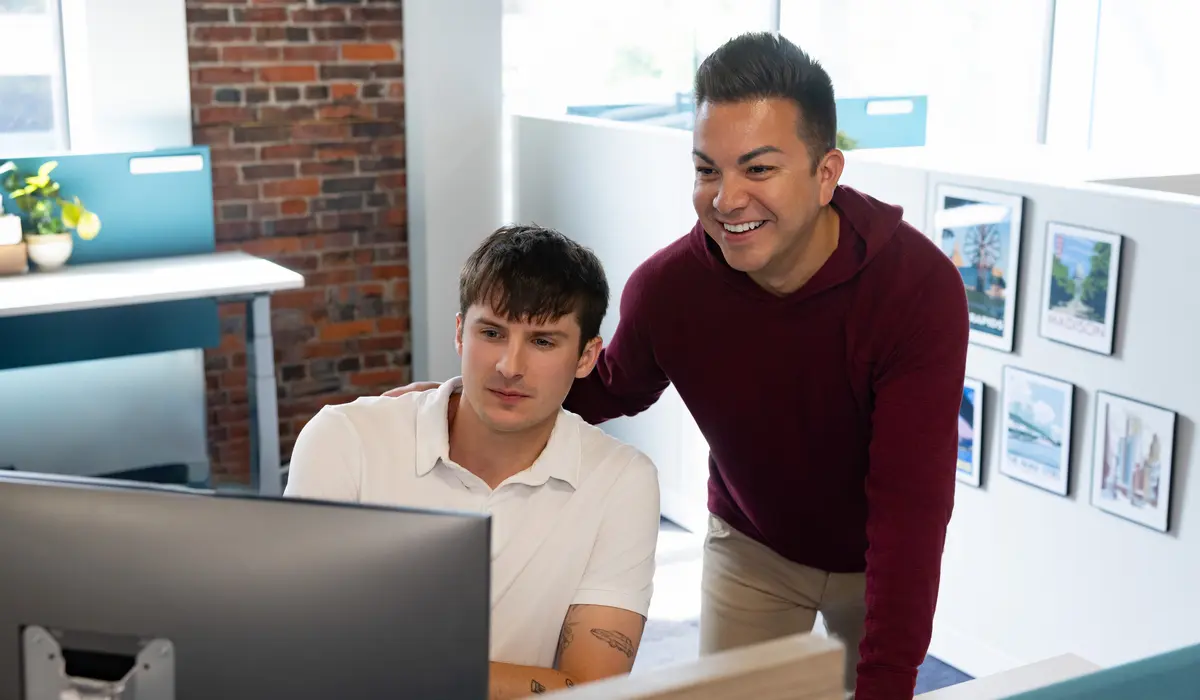 Shive-Hattery Recruiting team, Connor Moellenbeck and Jr. Garcia